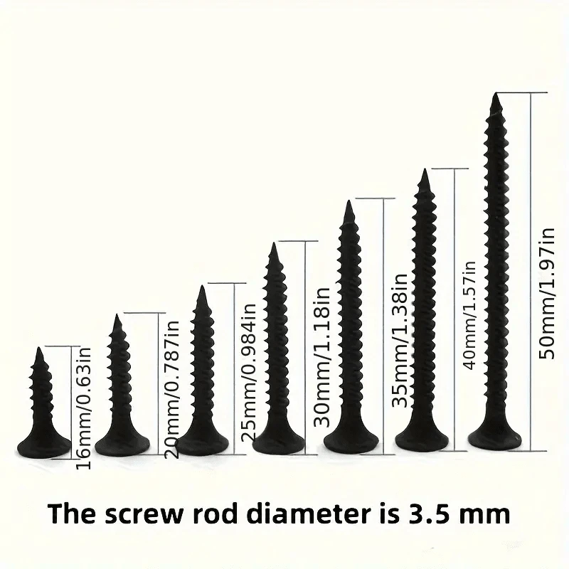 Vis Autotaraudeuses Hex Socket Tête Plate Vis À Bois Vis Bricolage En