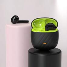 WoSD Fone de Ouvido Sem Fio TWS 5.3 Fone de Ouvido Esportivo Estéreo, Música Estéreo Hi-Fi Móvel e Microfone, Fone de Ouvido para Game de Baixa Latência