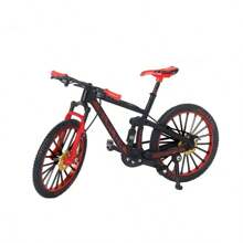 2025 New Model - 1pc Alloy 1:10 Scale Mountain Bike Toy Model, Freely Detachable Downhill Bike, Assorted Colors, Perfect For Birthday, Easter, Holiday Gifts, Random Text Style
