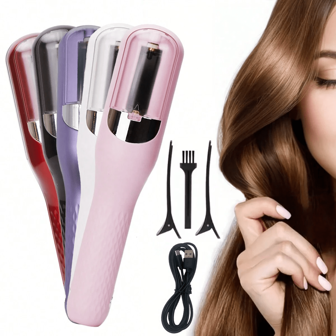 Automatic Hair Repair Split End Remover Trimmer, Hair Ends Trimmer For Lady For Woman For Dry, Split Ends, Damaged And Brittle Hair, Hair Grooming Tool For Men And Women, Portable USB Hair Cutting Tool, Automatic Electric Hair Clipper, Ideal Gift For Women On Special Occasions Christmas Gifts