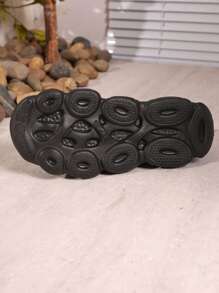 Women's Cushioned Rubber Sandals, Summer Outdoor Anti-Slip Anti-Odor Thick Sole Slippers, Suitable For Beach, Water Sports, Quick Drying