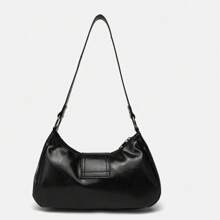 En 2025, el nuevo bolso de estilo clásico de moda "Joker Hot Girl" estilo Y2K con decoración de ojetes metálicos es adecuado para ir de compras. El diseño incluye un bolso de hombro en forma de media luna y un bolso de estilo motocicleta para llevar debajo del brazo.