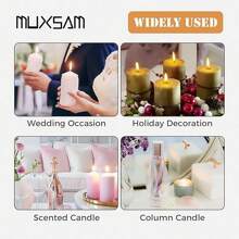 1PC/2pcs Long Handle Fire Extinguisher (22.5cm/8.86inch), Polished Stainless Steel Candle Wick Flamethrower For Safe Venting Of Candle Wick Flames, Black, Gold Candle Accessories. Suitable For Wedding Occasions, Holiday Decorations, Various Candle Fire Extinguishing Tools - Multicolor - View 7