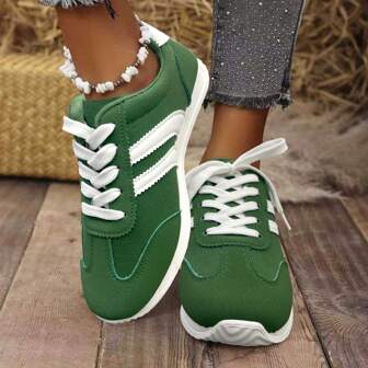 1 Pair Comfortable, Versatile Outdoor Sports Casual Shoes For Women