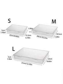 1 件多功能身份证夹，家庭文件收纳盒，用于存放证书、文件、卡片、家居整理器 - 無色 - 查看 6