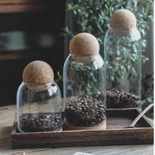 Juego de regalo, botella sellada de corcho esférico suave de alta calidad | Resistente a temperaturas de -20°C a 150°C | Y tarro de almacenamiento de cocina | Regalo de lujo