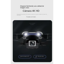 E99 Drone Control Remoto Dron Con cámara única HD1080 Quadcopter Estabilizar con baterias - Gris - Ver 8