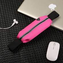 Reflective Running Waist Pack For Men And Women - Waterproof Adjustable Waist Pack With Fitted Phone Pocket - Great For Outdoor Jogging And Cycling
