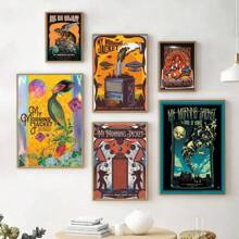 1 件我的早晨夹克海报装饰画海报墙艺术客厅海报卧室画流行无框