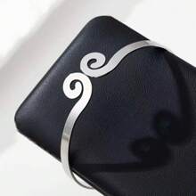 1 件时尚波西米亚风格铁猴子王紧袖口手镯，适合女性日常、派对、休闲和度假穿着 - 緊箍手鐲 - 查看 8