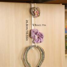 1/3pcs Multi-Function Kitchen Storage Rack, Cabinet Shelf, Hanger, Wardrobe Organizer Rack, Black