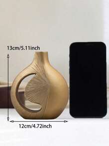 1 chiếc bình tưới cây mini bằng nhựa trang trí - Vàng - Xem 8