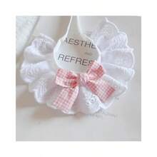 1 件可爱猫项圈、宠物围巾头巾、狗围兜、宠物配饰、格子领结围巾、公主风格 - 彩色 - 查看 15