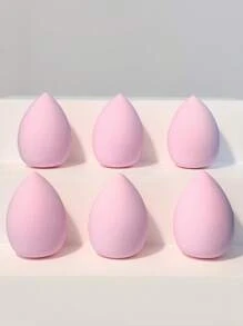 3/6Pcs Makeup Sponge Sponge,Super Soft, Elastic,Wet And Dry Multicolored Sponges,Professional Cosmetic Tool Suitable For All Skin Types