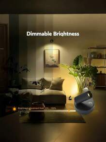 1 件/2 件无线 LED 磁性壁灯：2000mAh 锂电池，USB 可充电夜灯，3 色可调光，现代 ABS 设计氛围照明，触摸控制，适用于房间装饰/室内/室外/餐厅/卧室/酒吧/护眼阅读灯