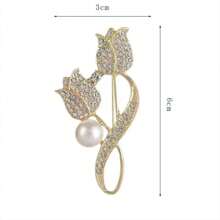 1 chiếc trâm cài hình con quạ/quạ đen, ghim cài ve áo chống tia UV phong cách Nhật Bản tinh tế, họa tiết hoa trang trí cho bộ vest cá nhân - Nhiều màu - Xem 7