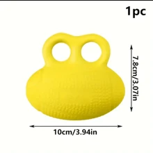 One PU Grip Ball, High Elasticity Hand Strength Training Model, Egg-Shaped Grip Ball Stress Fidgets - Multicolor - View 6