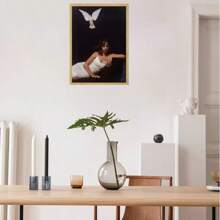 1 sztuka nieoprawione plakaty wielkanocne popowe sztuka ścienna piosenkarka różowa pantera plakat HD sztuka ścienna dom salon sypialnia bar estetyczna dekoracja