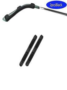 8 Peças Almofadas de Orelha de Óculos de Silicone Macias, Ganchos de Orelha Anti-Deslizamento para Óculos Confortáveis para Esportes, Corrida, Fitness, Evita que Caia, Design Elástico e Anti-Deslizante, Apoios de Nariz e Presilhas de Orelha de Silicone para Óculos