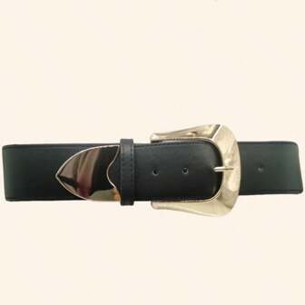 1pc Fashionable Elastic Waist Belt, Waist Size 65-90CM