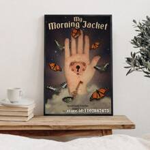 1 件我的早晨夹克海报装饰画海报墙艺术客厅海报卧室画流行无框
