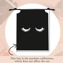 10/20/50 Stück wiederverwendbare Luxus Wimpern Aufbewahrungstaschen - Kosmetiktaschen mit Kordelzug, reisegrößen, wasserdicht, Make-up Organizer, Kulturtasche für Frauen - perfekt für Make-up Utensilien und Accessoires