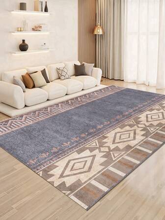 Elegant Style Indoor Decorative Carpet, New Short Plush Faux Fur Material Indoor Rug, Living Room Carpet, Sofa Carpet, Bedroom Carpet, Anti-Slip Bedside Mat, Dining Room Kitchen Rug, Office Chair Pad, Entryway Doormat, Outdoor Picnic Mat, Baby Crawling Soft Rug, Outdoor Camping Mat