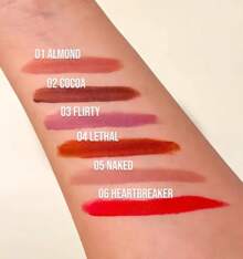 Labial Mousse Matte Liquido Italia Deluxe Individual Lipstick Liquid Labiales Líquidos - Tono 7"Sirena" - Ver 9