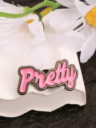 1 Piece Of Classic Quotes Design Brooch Button Pin, Beautiful Novelty Can Be Matched With A Suit Jacket Bag Hat Pen Bag, Holiday Party Gift For Couples Pin For Clothes Bag Charm School Kpop Backpack Teacher Supplies Bag Charms Cute Office Accessories Shirts Jewelry Christmas Halloween Autumn-Winter Accessories,Suitable For Teens, Youth,Men,Casual, Outdoor, Athletic, Vacation, Graduation Gifts, Birthday, Daily Wear Clothes Pin Funny Teacher Gifts