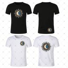 Patchs célestes mystiques à motif d'équilibre soleil et lune, autocollants thermocollants pour t-shirts, sweat-shirts, jeans, sacs, accessoires vestimentaires, masques, jeans et sacs à dos, chapeaux, oreillers, lavables et durables. 1/2/3 pièces