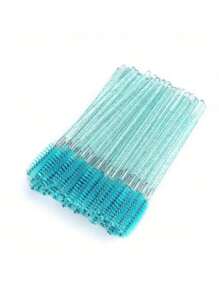 100pcs/50pcs/10pcs Eyelash Extension, Colorful Eyelash Extension, Crystal Eyebrow Brush, Mascara, Applicator Wands, Eyelashes, Makeup Brushes, Cosmetic Tool Set