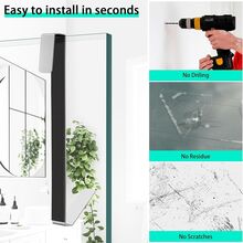 浴室淋浴门挂钩、门上挂钩、浴室毛巾挂钩、用于毛巾的涂层花环门衣架挂钩、无框玻璃淋浴门淋浴挂钩、储物