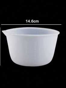 100ml-600ml Siliconen Maatbeker Transparant Met Schaal Scheidingsbekers DIY Cake Epoxyhars Sieraden Maken Gereedschap