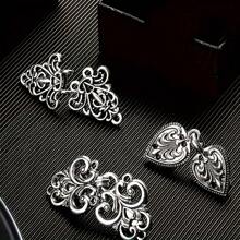 1/2/3/4 Stück Vintage Pulloverclips-Set, Umhangknopf-Verschluss, Wollstrickjacken-Nähverschluss-Haken, Retro Schalkragen Broschen-Clip, formelle Hemdknöpfe