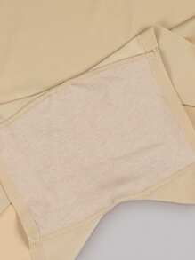 女士安全三角裤，无痕内裤，冰丝短裤，防走光透气柔软亲肤平角内裤，舒适内衣 - 杏色 - 查看 11