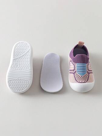 1 par de zapatos de estilo de moda para niños pequeños, zapatos para primeros pasos de malla transpirable para bebés, adecuados para primavera y verano, nuevo modelo 2025
