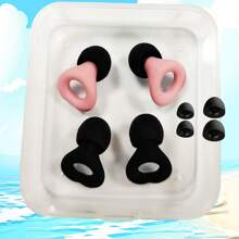 防噪音软硅胶耳塞，可重复使用，适用于睡眠、游泳、打鼾、学习、音乐会、户外旅行、工业工作、舒适的母亲节鲜花、给妈妈的个性化礼物、最后一分钟的礼物、母亲节创意、母亲节礼物、给妈妈的手工卡片、50 美元以下的最佳母亲节礼物 - 彩色 - 查看 11