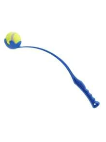 1 Pc Dog Ball Launcher Set(Ball-Throwing Stick),Pet Supplies Durable Plastic Fetch Stick, Interactive Toy For Dog Training And Exercise Dog Toy Set, Comfort Grip Suitable For Outdoor Use Fun With Dogs Easy To Pick Up And Throw For Pet Training & Fun!