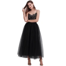 1 Pc Maxi Tulle Skirt With Removable Ribbon For Prom Party Halloween Cosplay Evening Costumes White Pink Burgundy Blush Pink Hot Pink Fall Clothes For Women