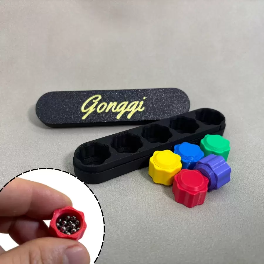 5 Stück Gonggi Steine, Gonggi Koreanisches Spiel, Koreanisches traditionelles Reflexherausforderungsspiel, Koreanisches Volksklassik Mini Greifstein Hand-Auge-Koordinationsspiel für TV-Fans, Steinwurfspiel mit doppelseitigen Koreanischen Varianten Jebi Chagi, Gong-Gi, Biseokchigi, Paeng-Y, DDAKJI, Familienreisespiele