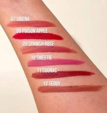 Labial Mousse Matte Liquido Italia Deluxe Individual Lipstick Liquid Labiales Líquidos - Tono 7"Sirena" - Ver 10