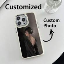 Customized Picture Phone Case Compatible With Iphone 16/15/11/12/13/14 Pro Max With Photo Pattern Personalized Phone Case, Custom Photo Cover, HD Quality, Unique Birthday Gift Valentine's Day Gift