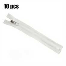 10 件装尼龙 #3 拉链 闭口拉链，适用于缝纫，适用于服装、手袋、小袋、DIY 工艺品 - 3# 尼龍 - 查看 16