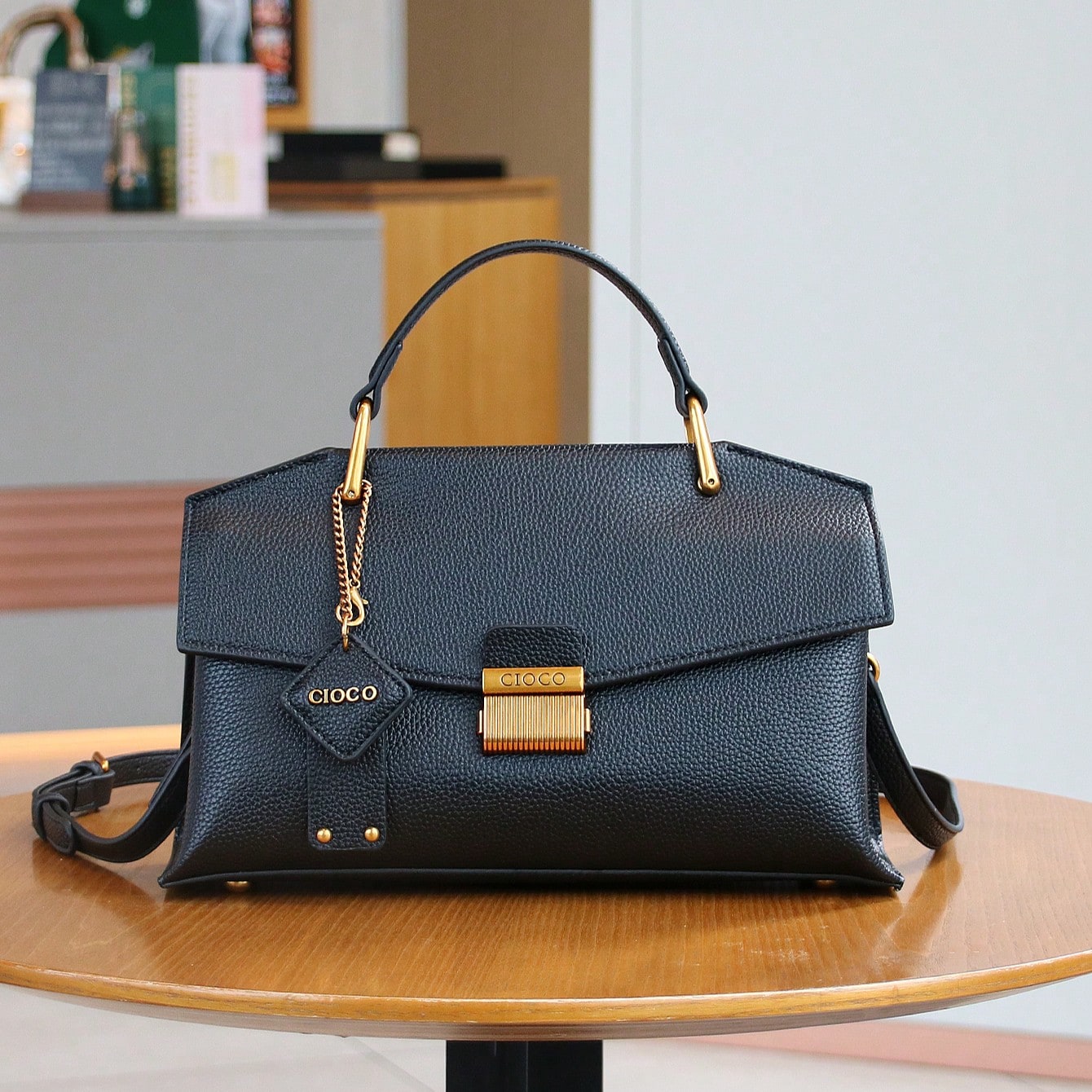 Bolso de mano de alta gama con estampado de piel de serpiente azul vintage 2025, bolso de lujo y elegante para mujer, bolso de hombro y bandolera de g