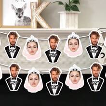 Gepersonaliseerde banner voor een vrijgezellenfeest, bord voor een Bach-weekend, decoraties voor een vrijgezellenfeest, gepersonaliseerde Bach-achtergronddecoratie, banner voor bruid en bruidegom