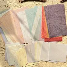 360sheets Vintage Material Paper Writing Background Paper Hand Made DIY Scrapbooking Journaling Decorative Craft Paper