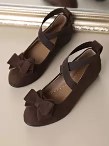 女士坡跟弹性一脚蹬鞋、时尚坡跟休闲一脚蹬鞋、坡跟护士鞋、舒适妈妈一脚蹬鞋 - 鏽棕色 - 查看 4