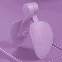 1pc Pink Pelvic Floor Muscle Trainer - Suitable For Thigh Muscle Training, Home Gym Fitness Equipment For Women