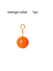 1 Pezzo Impermeabile portatile trasparente, poncho compresso in una sfera che si espande per formare un impermeabile umano, adatto per uso quotidiano, viaggi all'aperto, trekking, mini impermeabile da riporre in borsa, senza preoccuparsi della pioggia