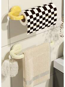 Paper Towel Holder - Suction Cup No-Drill Cabinet Paper Hanging Rack, Paper Roll Holder, Upgraded Kitchen Roll Dispenser - Multicolor - View 8